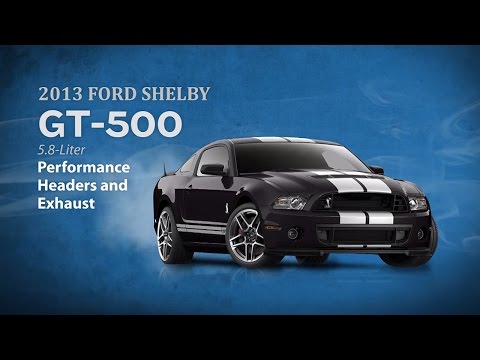 2013-14 Ford Mustang Shelby GT-500 Exhaust and Headers Sounds