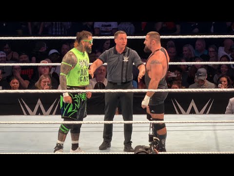 Jey Uso vs Bron Breakker Full Match - WWE Live Holiday Tour Tampa 12/27/2025