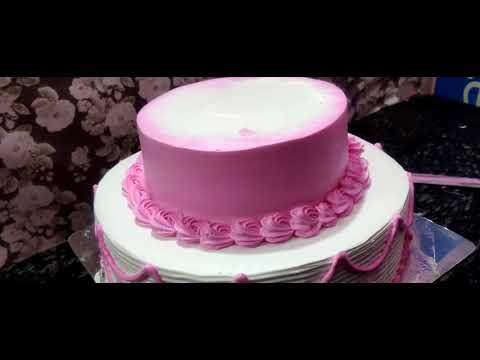 Double layer cake Strawberry+Pineapple