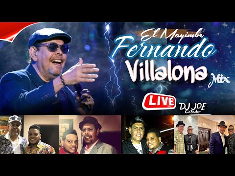 FERNANDO VILLALONA MIX EN VIVO DJ JOE CATADOR DESDE VILLA GILIANA (BANI) MOSTRANDO IMAGENES DE RD
