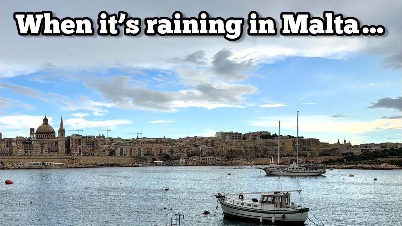 When it’s raining in Malta…