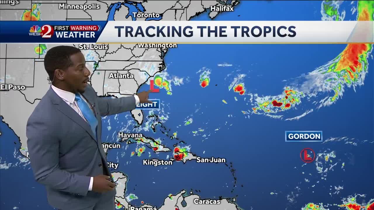 Gordon downgraded to tropical depression, NHC says