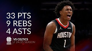 [高光] Amen Thompson  33 Pts 9 Rebs 4 Asts