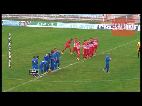 Kup Srbije 2016/17. 1/8 finala, Jagodina - Borac 1:1 - penalima 4:5