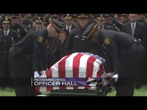 Ofc. Calvin Hall commemorated at emotional funeral ceremony