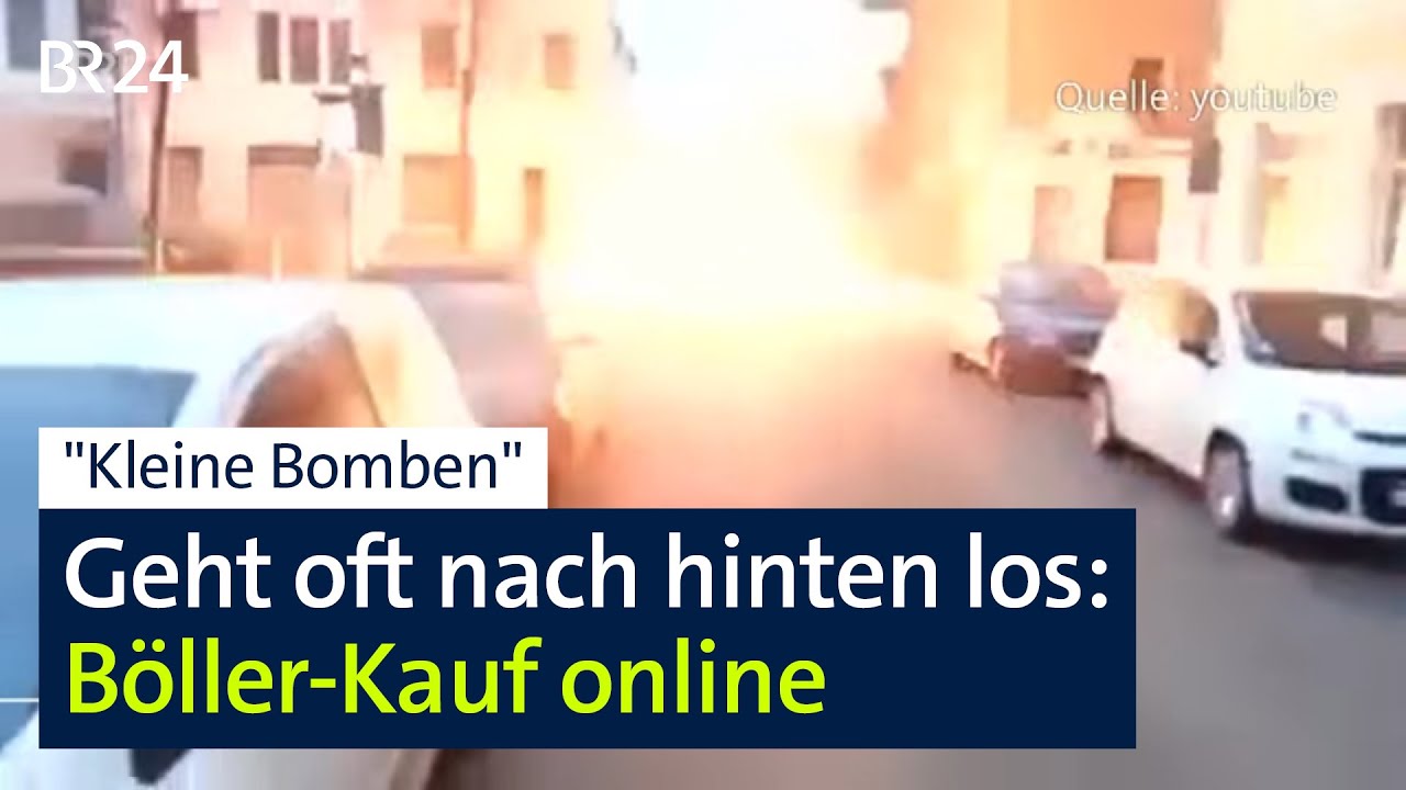 Ungeahnte Sprengkraft: Polizei und Ärzte warnen vor online gekauften Silvester-Böllern | BR24