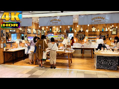 【4K HDR】How Yokohama Looks on Sunday - Japan Walking Tour 東京散歩