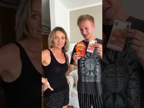 10€ Hot Chip Challenge 🥵💸 (extrem scharf) | Echtso #shorts
