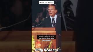 whose fool are you? #billygraham #gospel #christianity #fool #jesuschrist #followerofchrist