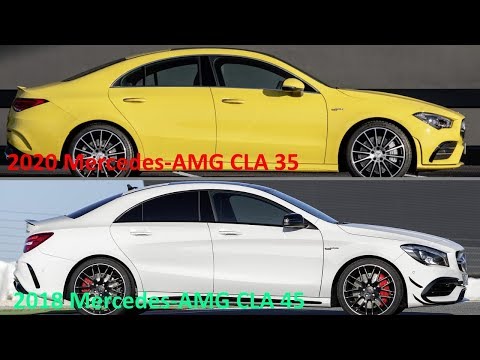 New 2020 Mercedes-AMG CLA 35 Vs. Old Mercedes-AMG CLA 45