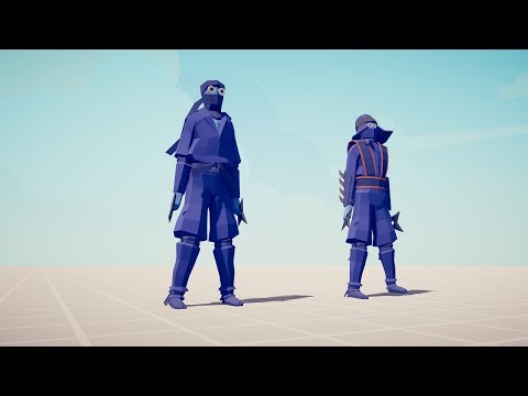 NINJA & SENSEI vs EVERY UNIT - Totally Accurate Battle Simulator TABS
