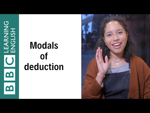 推論の修飾動詞の使い方 - English In A Minute (How to use modal verbs of deduction - English In A Minute)