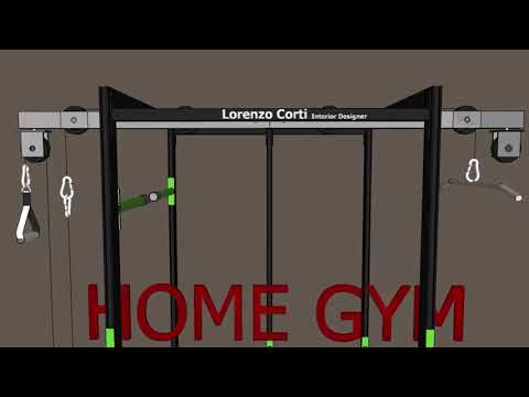 Progetto di un Rack artigianale per una fantastica Home Gym