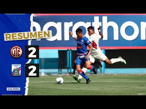 Resumen: UTC vs Carlos A. Mannucci (2-2) #LIGA1BETSSONXGOLPERU