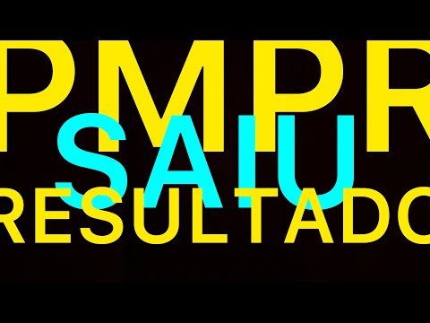 PMPR: SAIU O RESULTADO