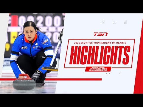 2024 SCOTTIES TOURNAMENT OF HEARTS HIGHLIGHTS:Page Qualifier Manitoba (Cameron) vs Canada (Einarson)