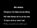 Oli Aloha