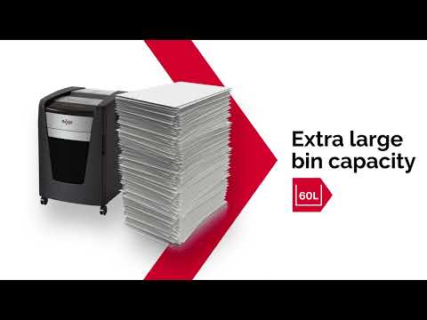 Video of the Rexel Momentum Extra XP514+ Jam Free Micro Cut Paper Shredder Shredder