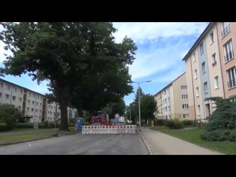 Teil II der Bauarbeiten in der Niederkirchner Straße Hoyerswerda - ELSTERWELLE