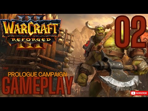 Warcraft III: Reforged – Prologue Campaign Full Playthrough | No Commentary | Exodus of the Horde