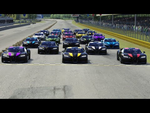 Bugatti Vision GT vs Bugatti Chiron Super Sport WRE Sports at Monza Full Course
