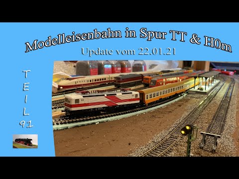 Modelleisenbahn in Spur TT & H0m - Teil 91- Update 22.01.21