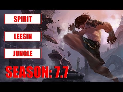 Afreeca Freecs Spirit Play Leesin Jungle Challenger Korean Pro Replay