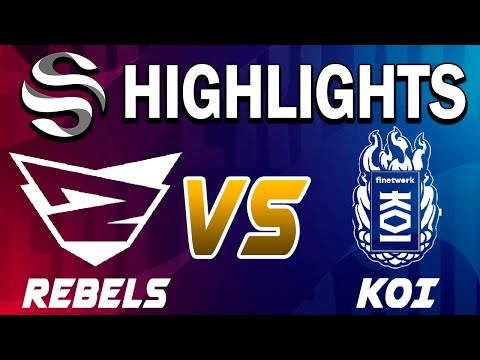 REBELS GAMING VS KOI HIGHLIGHTS - LEAGUE OF LEGENDS - SUPERLIGA - JORNADA 12