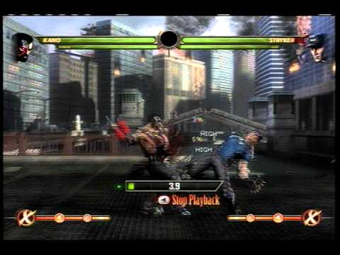 MK9: Kano 23% damage combo