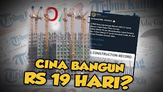 Hoax or Fact: Cina Membangun Rumah Sakit 57 Lantai untuk Pasien Corona dalam Waktu 19 Hari?