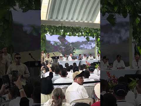 Quema de material de guerra, puerto Asís Putumayo, piñuña negro 15/10/2025