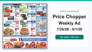Price Chopper Weekly Ad (7/26/26 - 8/1/26) Top 10 Deals