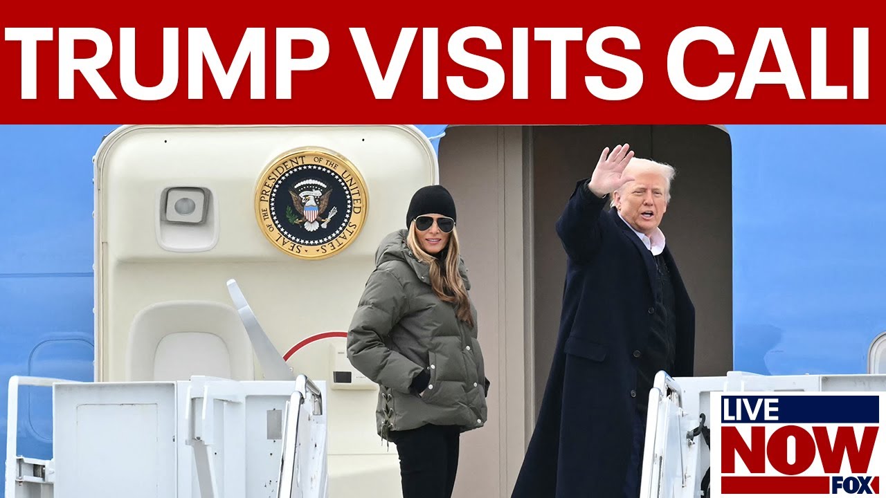 LIVE: Trump touring California & North Carolina,  Ice raids, Pete Hegseth confirmation vote & more