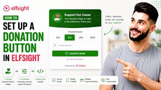 How to Set Up a Donation Button in Elfsight (2026 Tutorial)