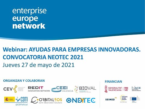 Presentaci�n | Webinar: Ayudas para Empresas Innovadoras. Convocatoria NEOTEC 2021