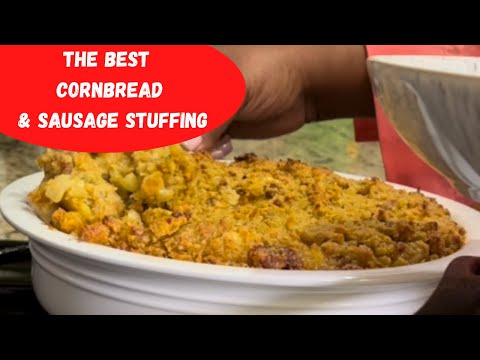 Cozy Recipe 2021 Cornbread and Sausage Stuffing| The...