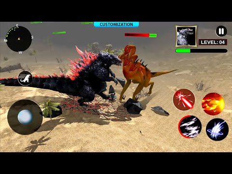 Wild Giant Monster VS Dinosaur (Godzilla VS Dinosaur) Android Gameplay #1