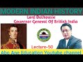 Lord Dalhousie Governor General Of British India Modern Indian History L 50