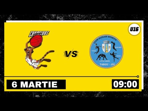 LIVE 🏀 CN U16M ACS Champions București-Craiova - CSS Targu Jiu