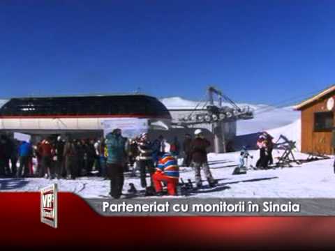 Parteneriat cu monitorii în Sinaia