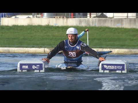 Lucas Roisin France Semi Final / 2023 ICF Canoe-Kayak Slalom World Cup Vaires Sur Marne Paris France