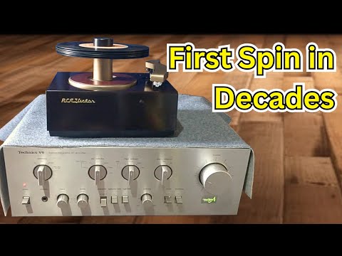 Bringing the RCA Victor 45J Back to Life – First Test!