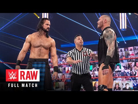 FULL MATCH — Drew McIntyre vs. Randy Orton: Raw, Feb. 8, 2021