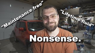 Jeeps 948TE (ZF 9HP48) is a maintenance free transmission? Not in Europe.