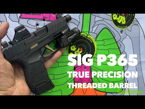 Firing range accuracy test between factory barrel and True Precision barrel