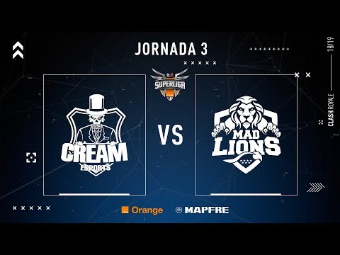 CREAM ESPORTS VS VODAFONE GIANTS | SUPERLIGA ORANGE CLASH ROYALE | (PARTIDO 2) JORNADA 3