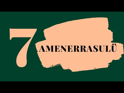 Amenerrasulü / 7 Tekrar