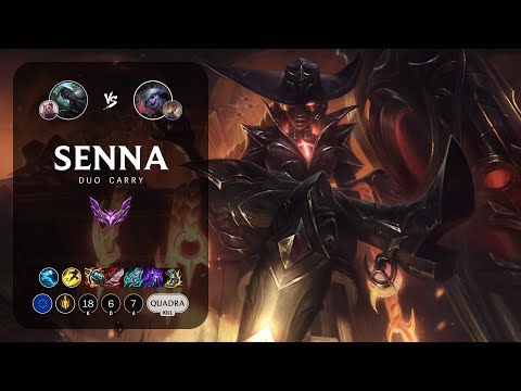 Senna ADC vs Tristana - EUW Master Patch 13.7