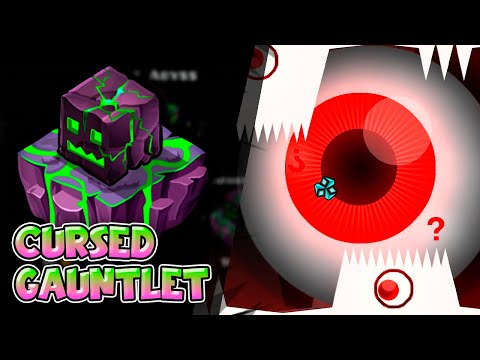 “Cursed Gauntlet” Complete (All Coins) – Geometry Dash