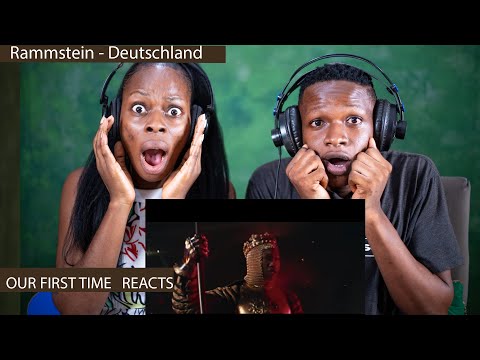 OUR First Time reaction to Rammstein - Deutschland (Official Video)